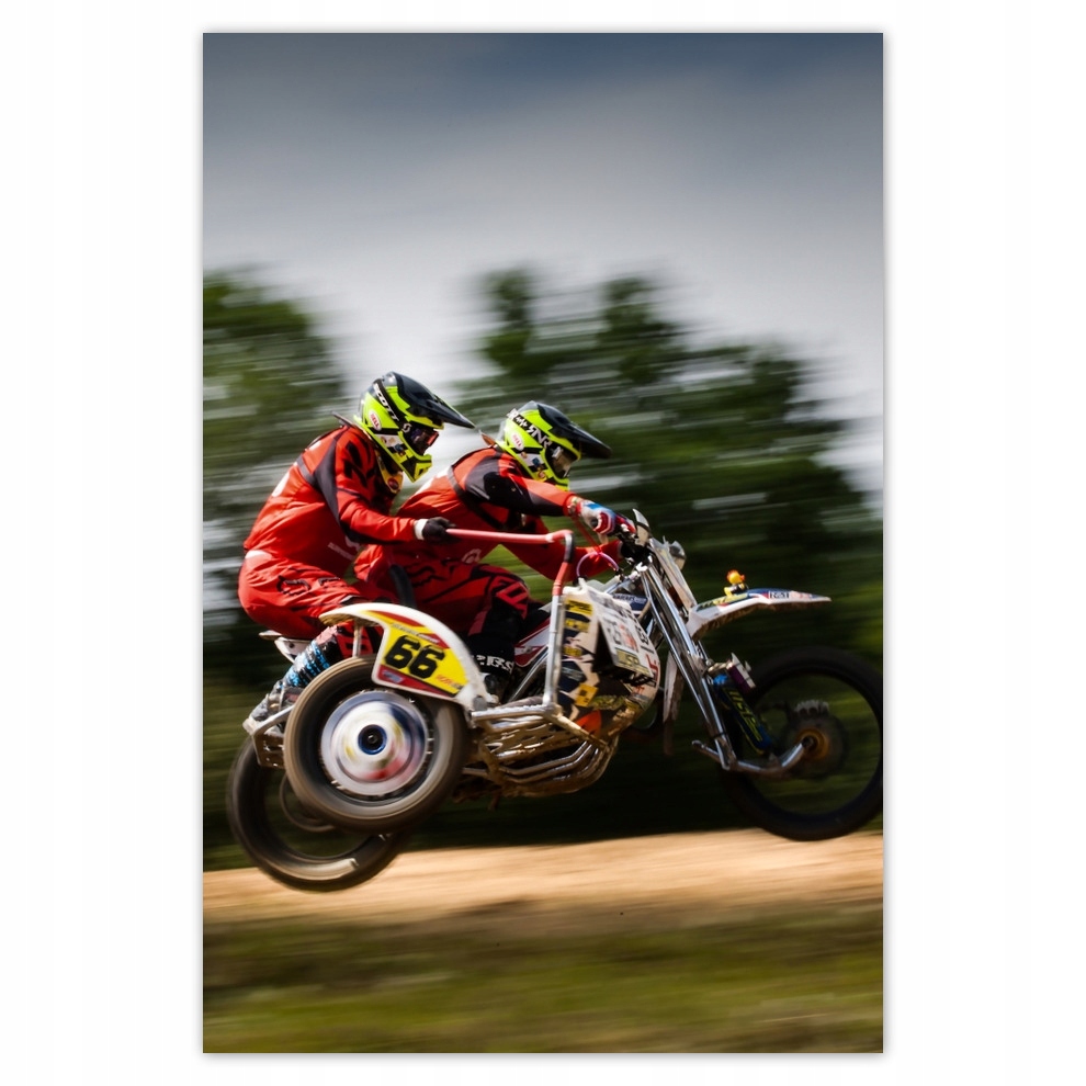 

Naklejki 80x120 Motocykl Motor Sport