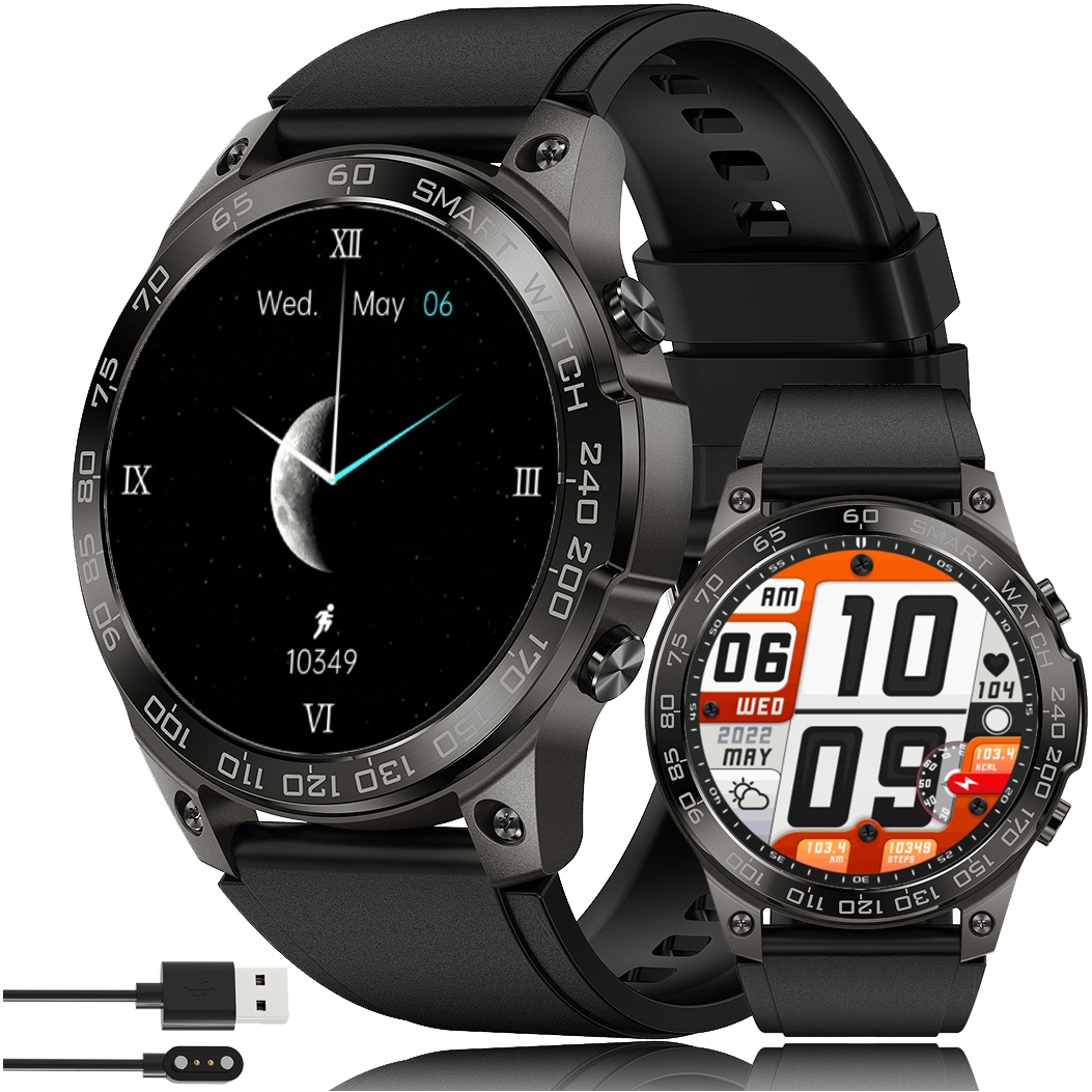 

Zegarek Smartwatch Amoled Menu Pl Rozmowy 400mAh