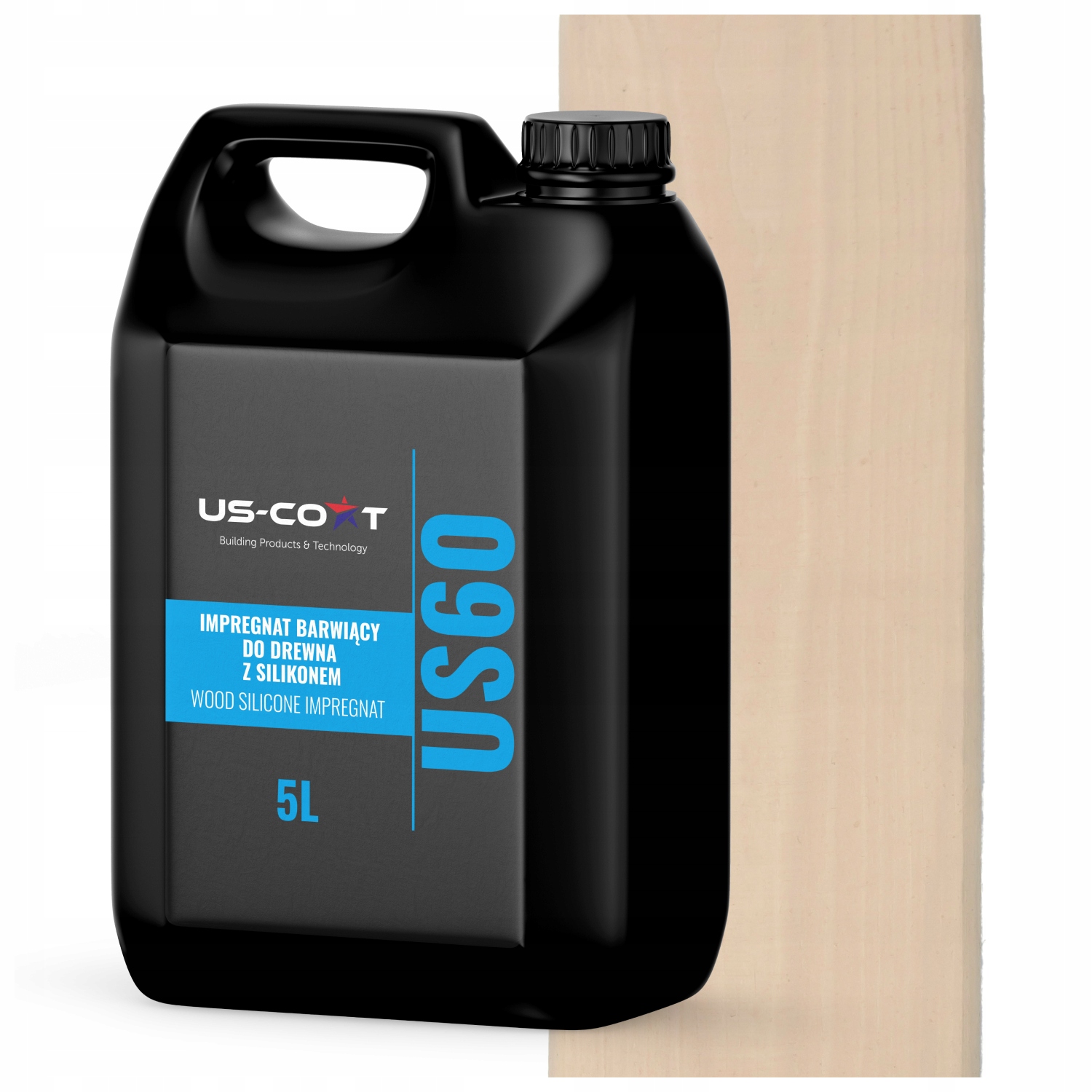 Barvící Impregnat Na Dřevo Se Silikonem 2v1 Altán Barva Béžová Světlá 5L