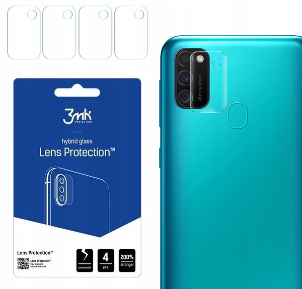 

Szkło do Samsung Galaxy M21 na Tył Aparatu 4 szt