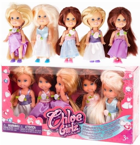 

Zestaw Lalek Lalka Lalki Chloe Girlz 5szt.