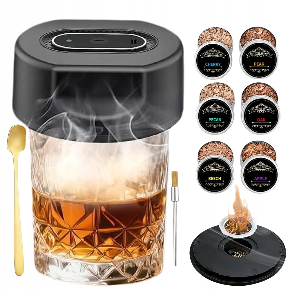 Smoker Cocktail Smoker Automatický Aromatický Skvělý pro chlapce