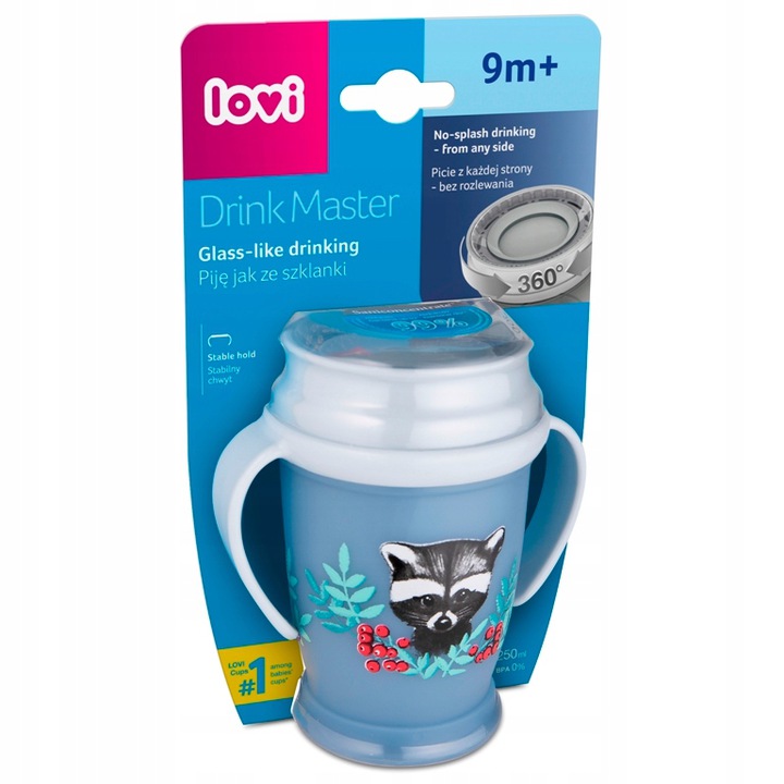 LOVI Kubek 360° Drink Master 250 ml Wild Soul Boy Marka Lovi