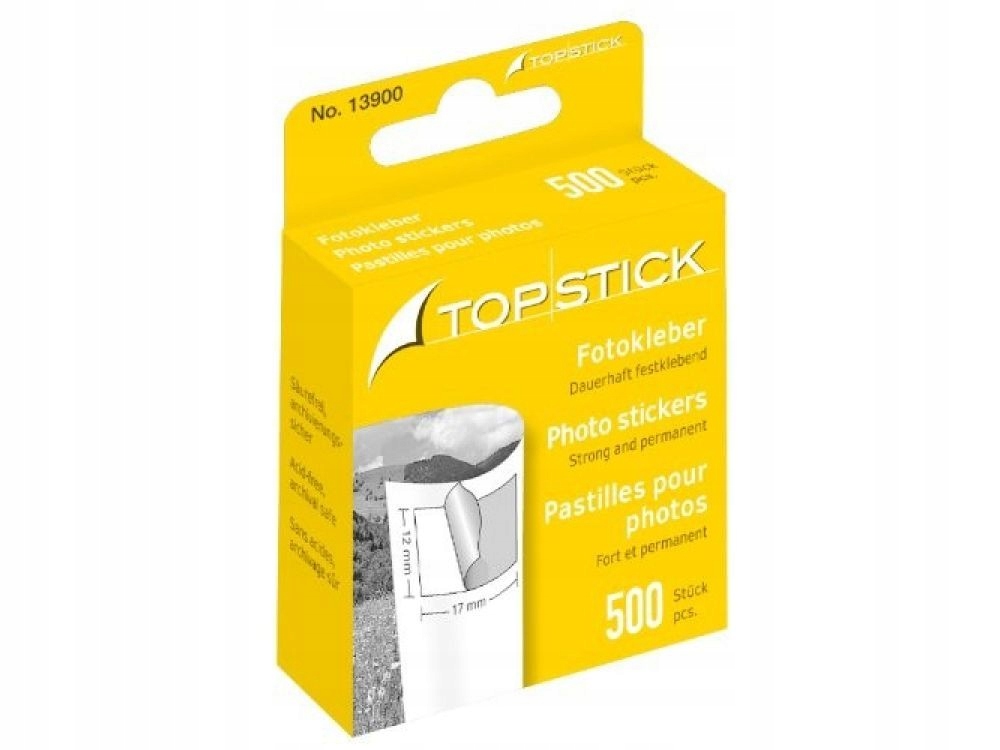 

Podklejki do zdjęć Top Stick 13900 500 szt. albumy