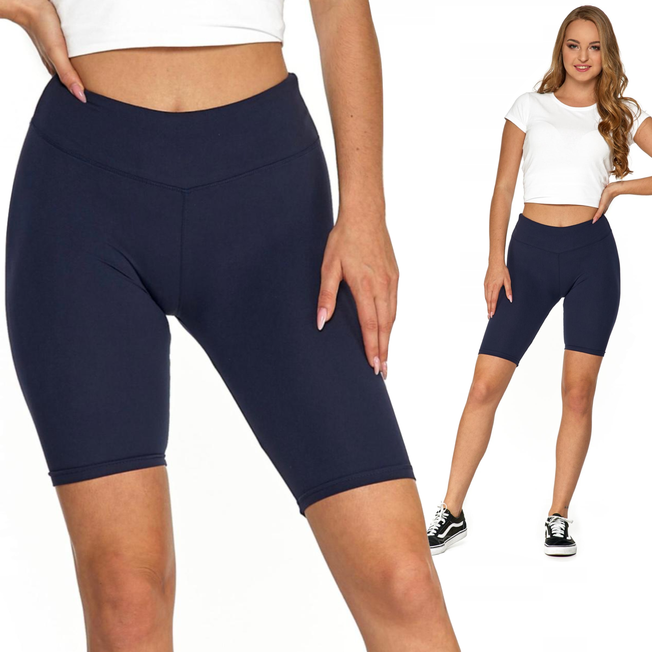 

Legginsy Kolarki Kryjące Wysoki Stan Moraj S/m