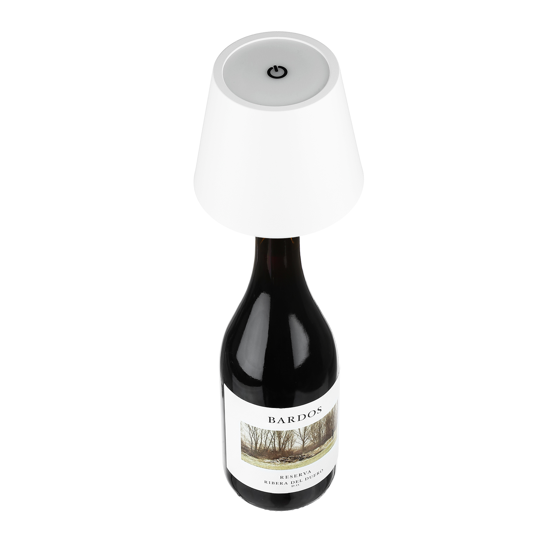 BEZPRZEWODOWA LAMPKA NOCNA DOTYKOWA LED NA BUTELKĘ WINO ŚCIEMNIANA 3 TRYBY Marka Interlook