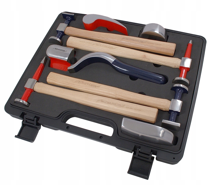 ZESTAW BLACHARSKI MŁOTKI KOWADEŁKA ŁYŻKI NEILSEN