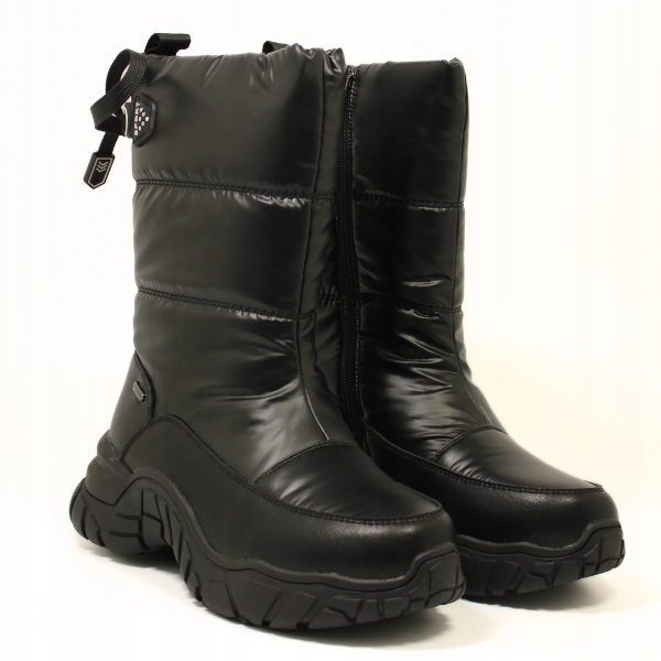 Vysoké černé dámské sněhule Loretta Vitale 1901-23-Z515 r36