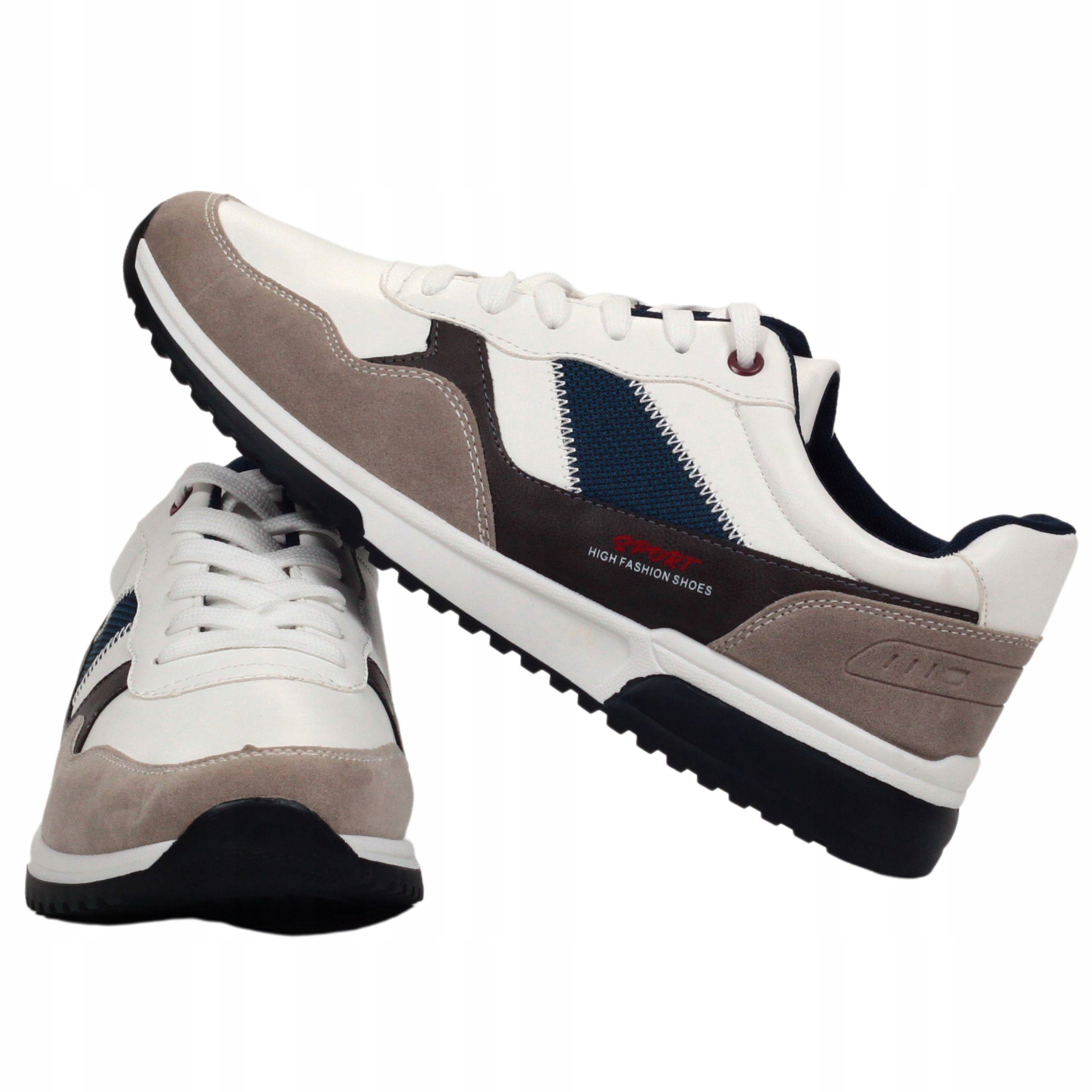 

Buty Męskie Sportowe Sneakersy Obuwie Wiązane