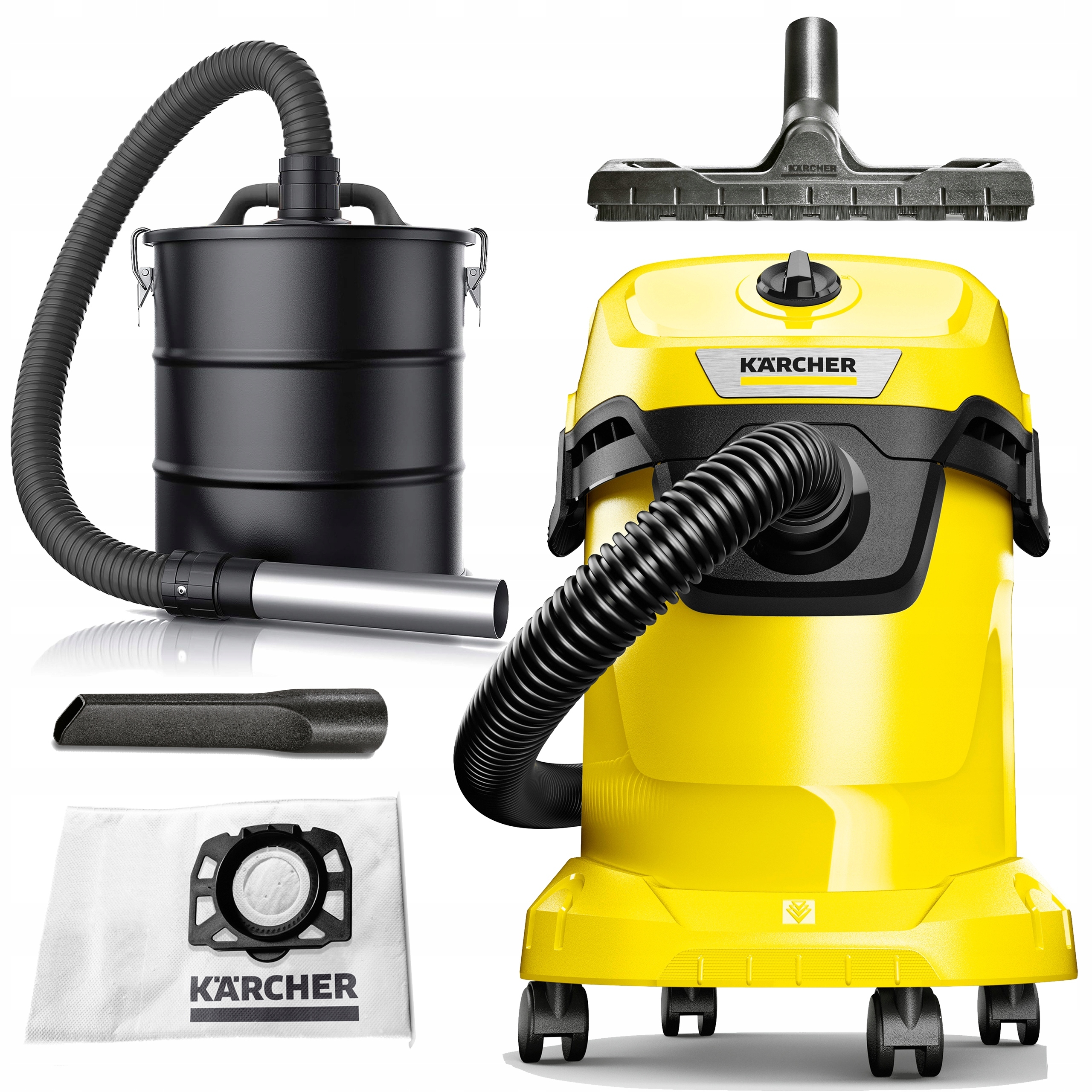 Krbový Vysávač Karcher Wd 3, Sada Na Opravu Popola, Separátor Vody