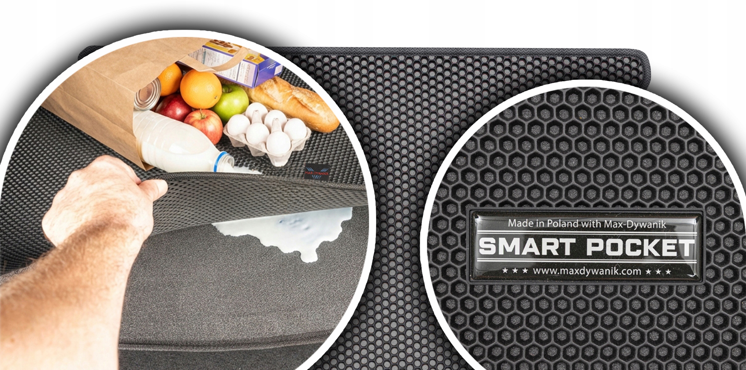 Subaru Justy I Hatchback 1994-2003 Vložka do zavazadlového prostoru Eva Smart Pocket