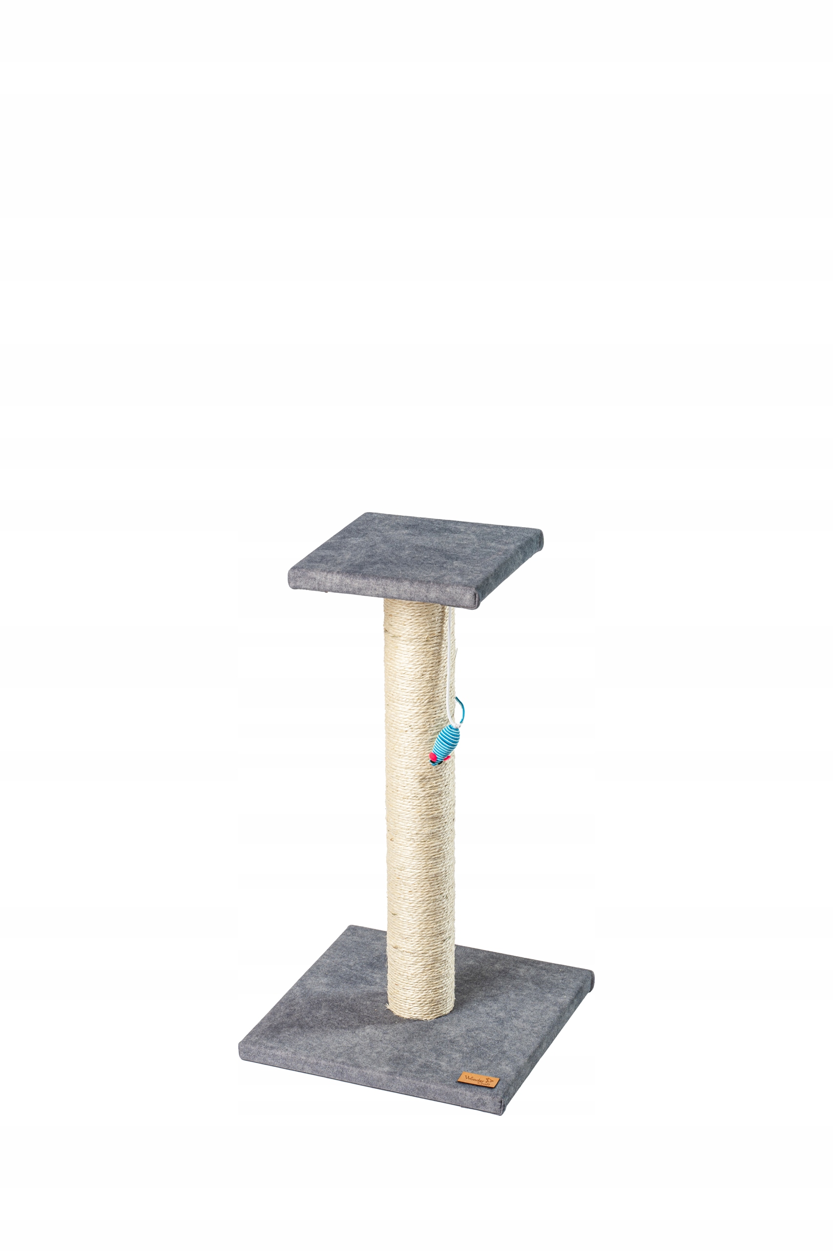 Drapak Dla Kota Drewniany Gruba Lina Sizal Legowisko Duży Sizal Zabawka