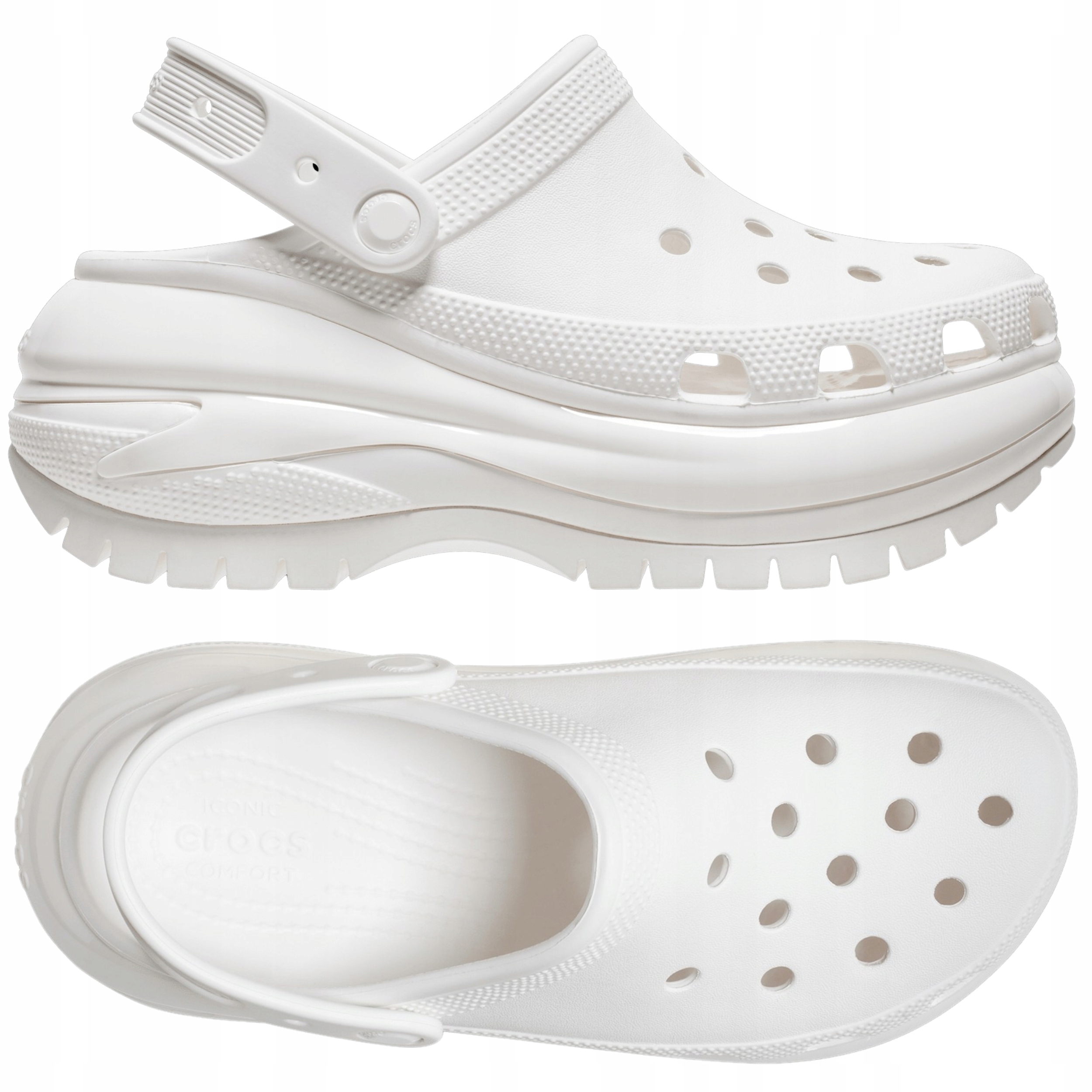 Dámské Nazouváky Crocs Crush Chodaki Na Platformě Originální 39,5 W9