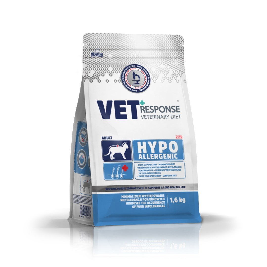 Levně Vet Response Hyppoalergenic pro kočky 1,6 kg