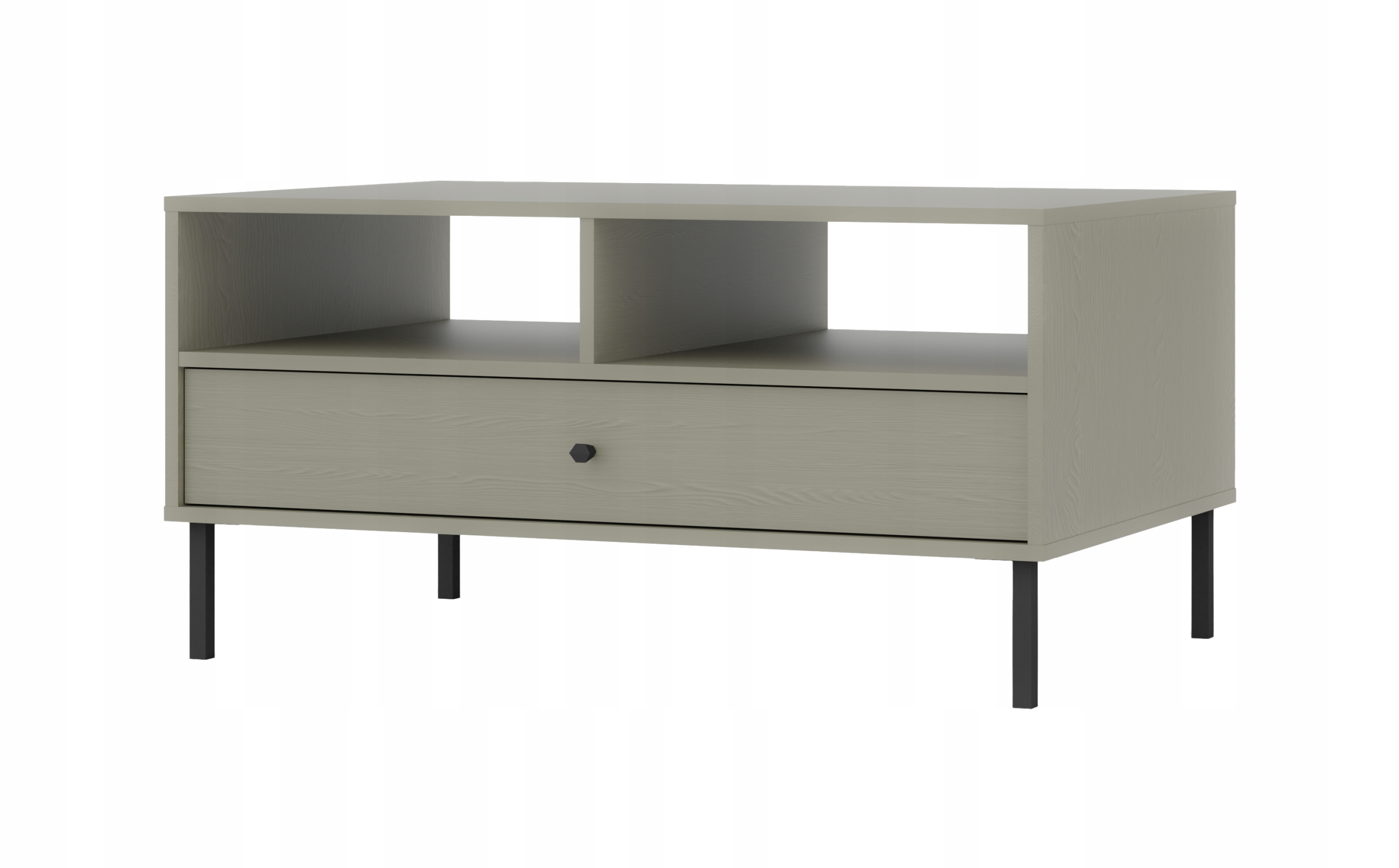 Elegantní konferenční stolek Moderní Oslo s vysokými nohami do obývacího pokoje Šuplík