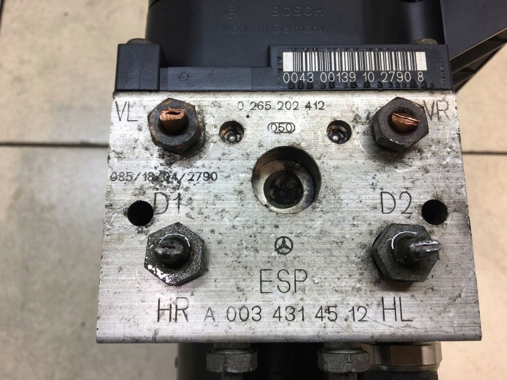 Pompa ABS MERCEDES W168 1.6 0265202412
