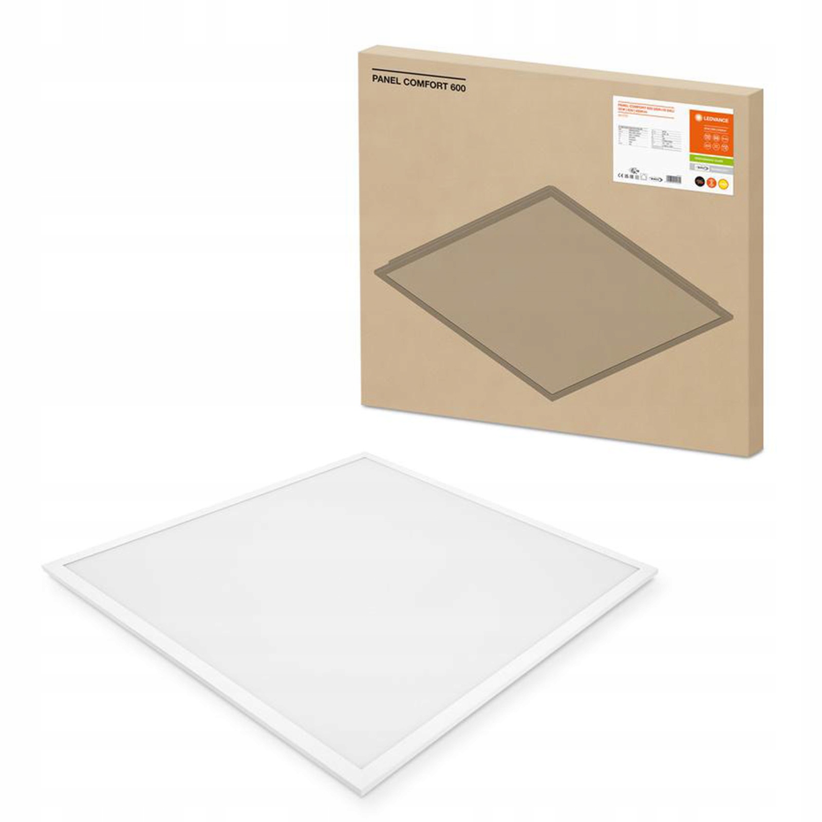 Led panel Stropní kancelářské svítidlo Kaseton 33W 4320lm 3000K 60x60cm UGR19