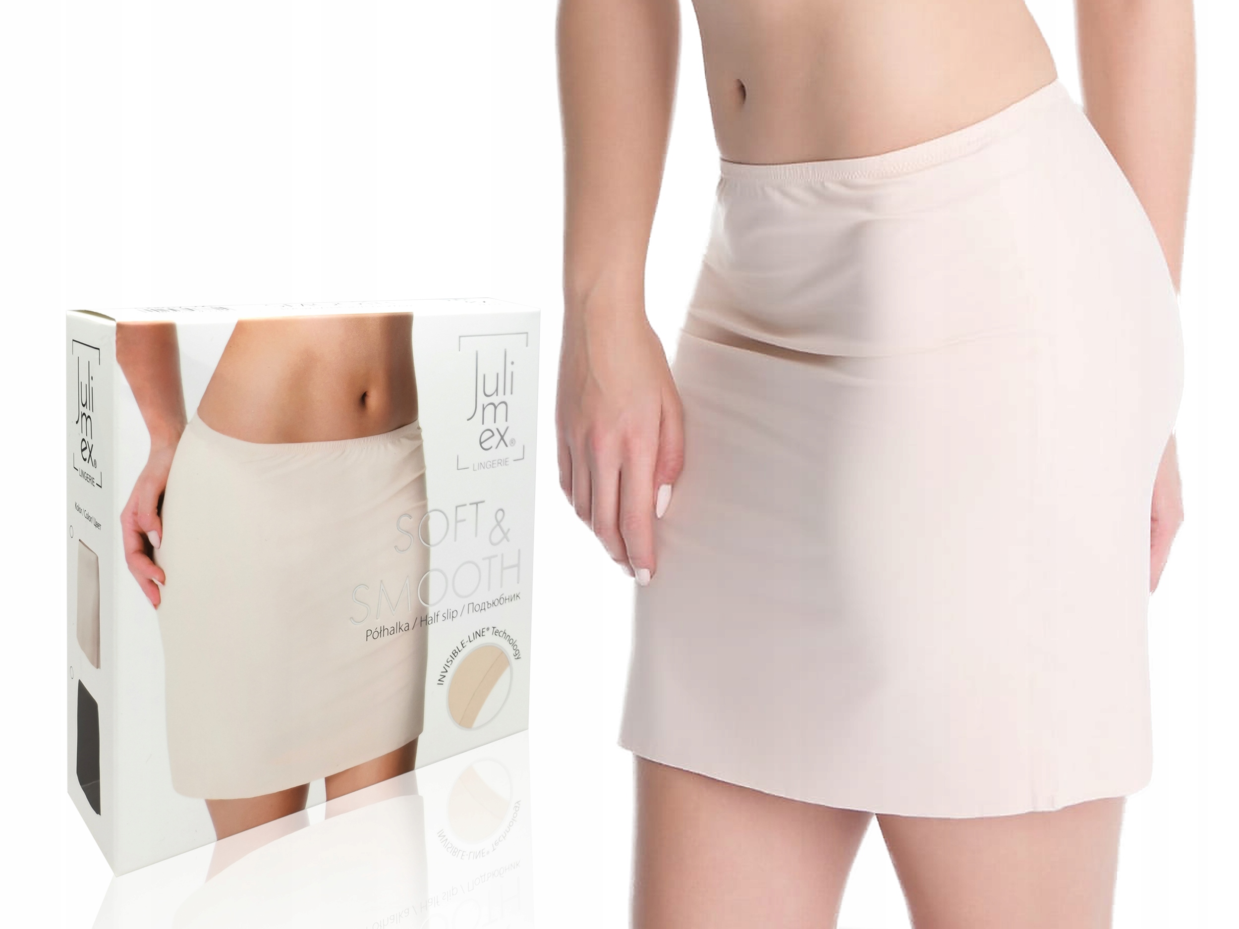 

Julimex Półhalka Soft and Smooth Beżowa M