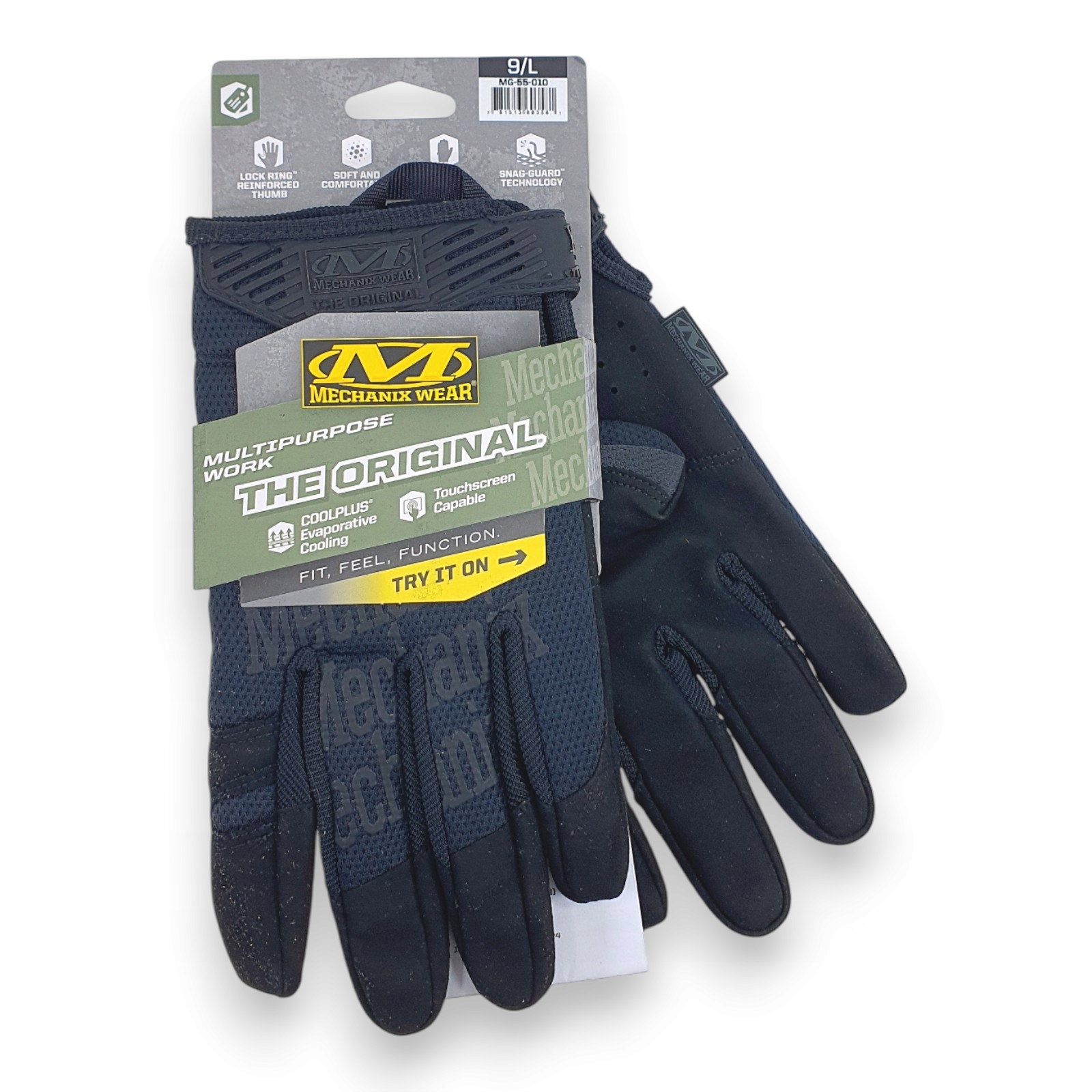 Taktické rukavice Mechanix Wear Original Covert černé L 9