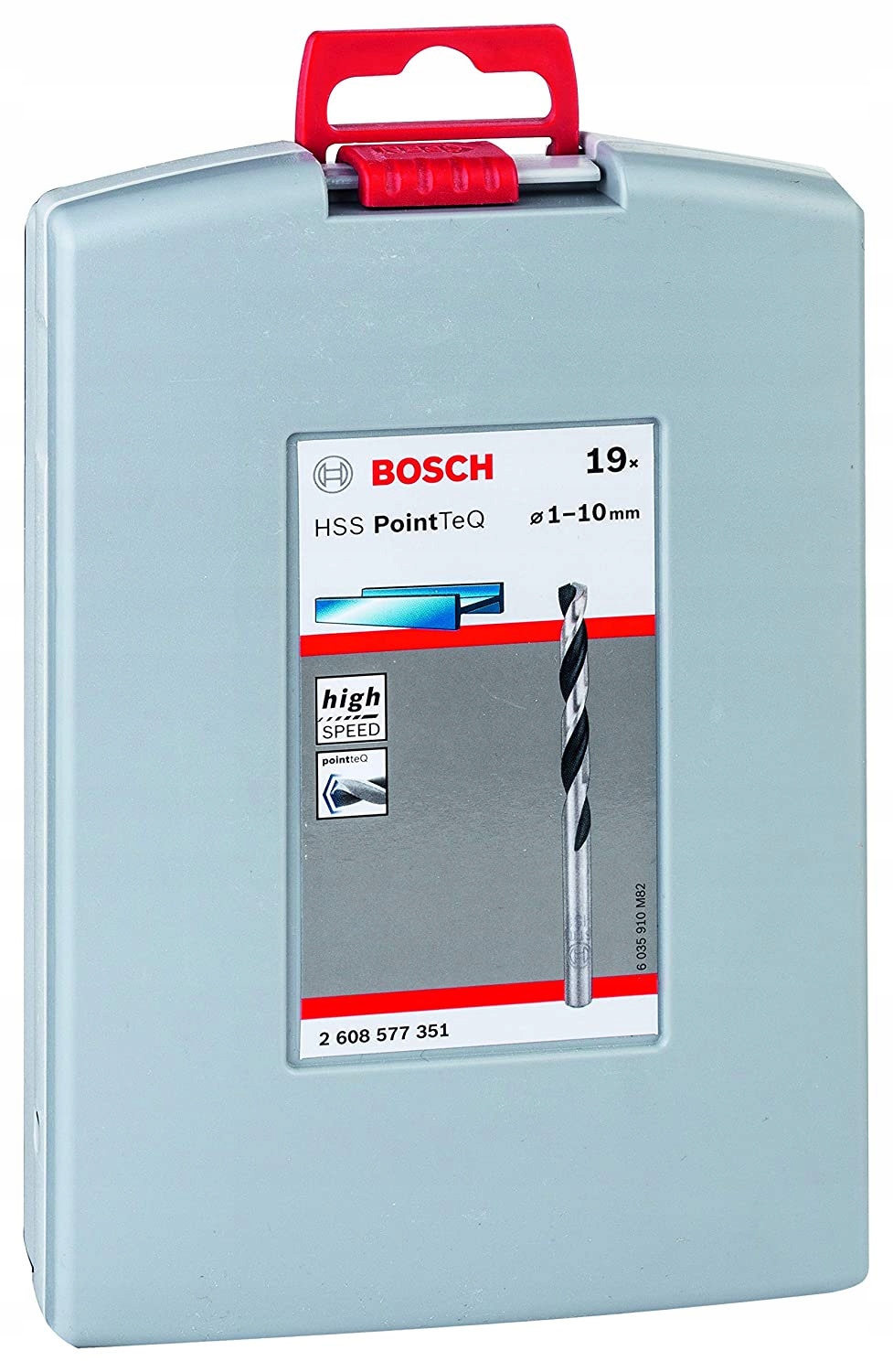BOSCH Professional Zestaw 19 Wierteł HSS PointTeQ Do Metalu ProBox — miniatura 10