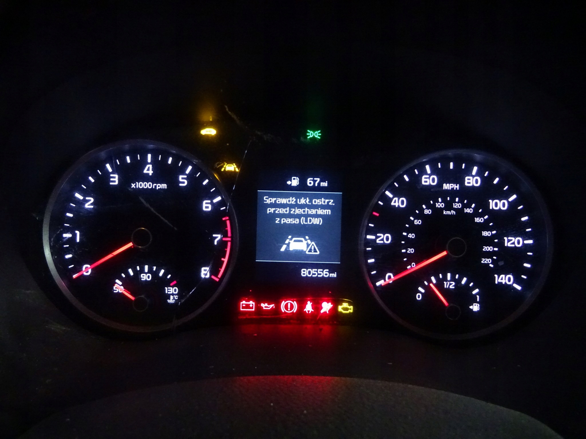 KIA RIO 4 IV dials clock 94011-H8360 18 ROK