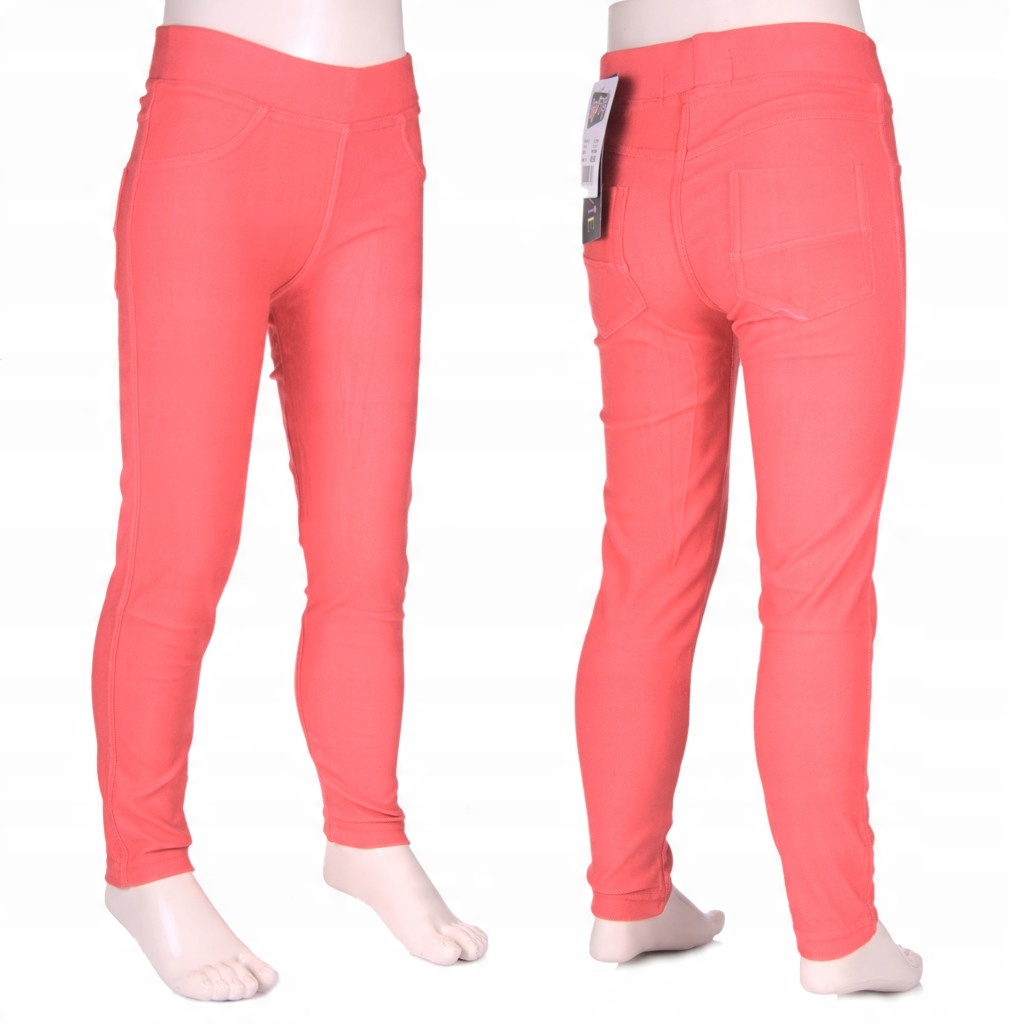 

Legginsy Getry Jeansowe Dżins Koralowe 146-152cm