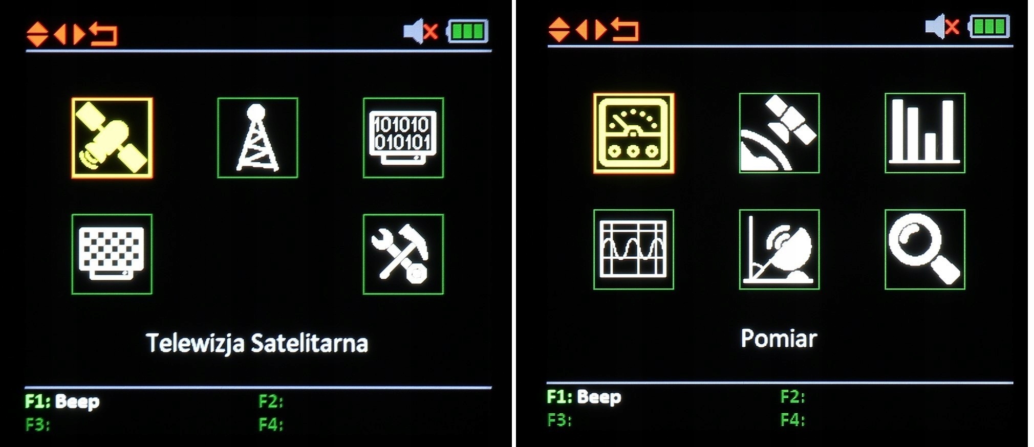 Miernik Sygnału Anten TV DVB-T2 DVB-C SAT DVB-S2 Amiko TSC 1270 Combo Model TSC 1270 Combo