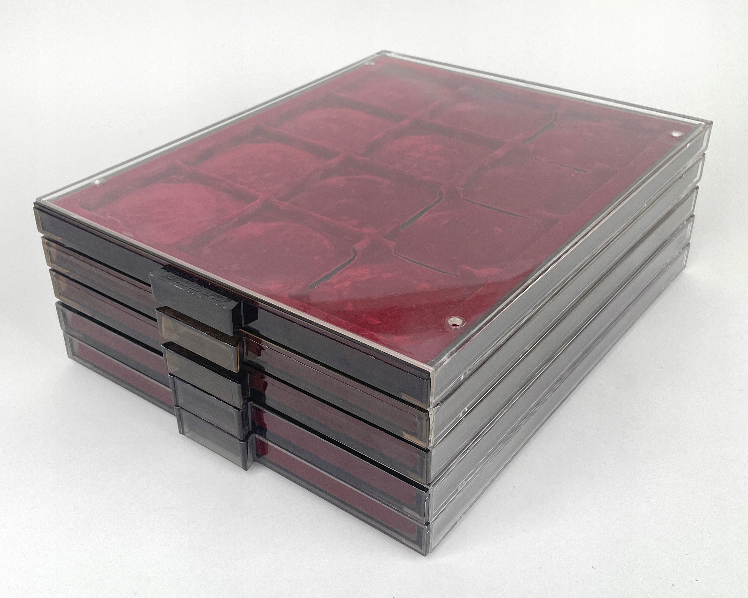 5110. Tacki Lindner na monety - zestaw (5szt)