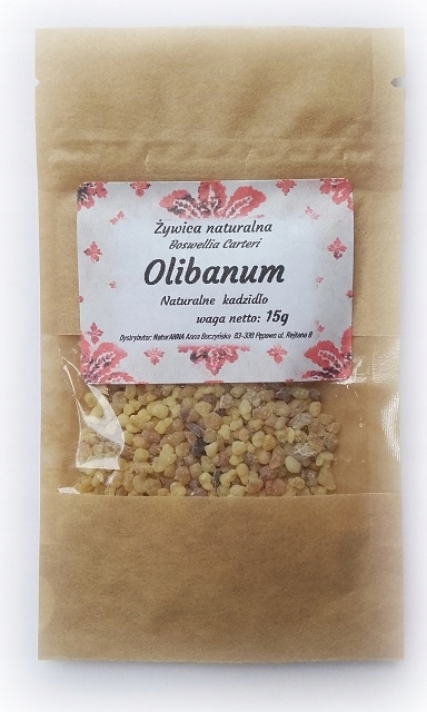 

olibanum naturalna żywica kadzidło