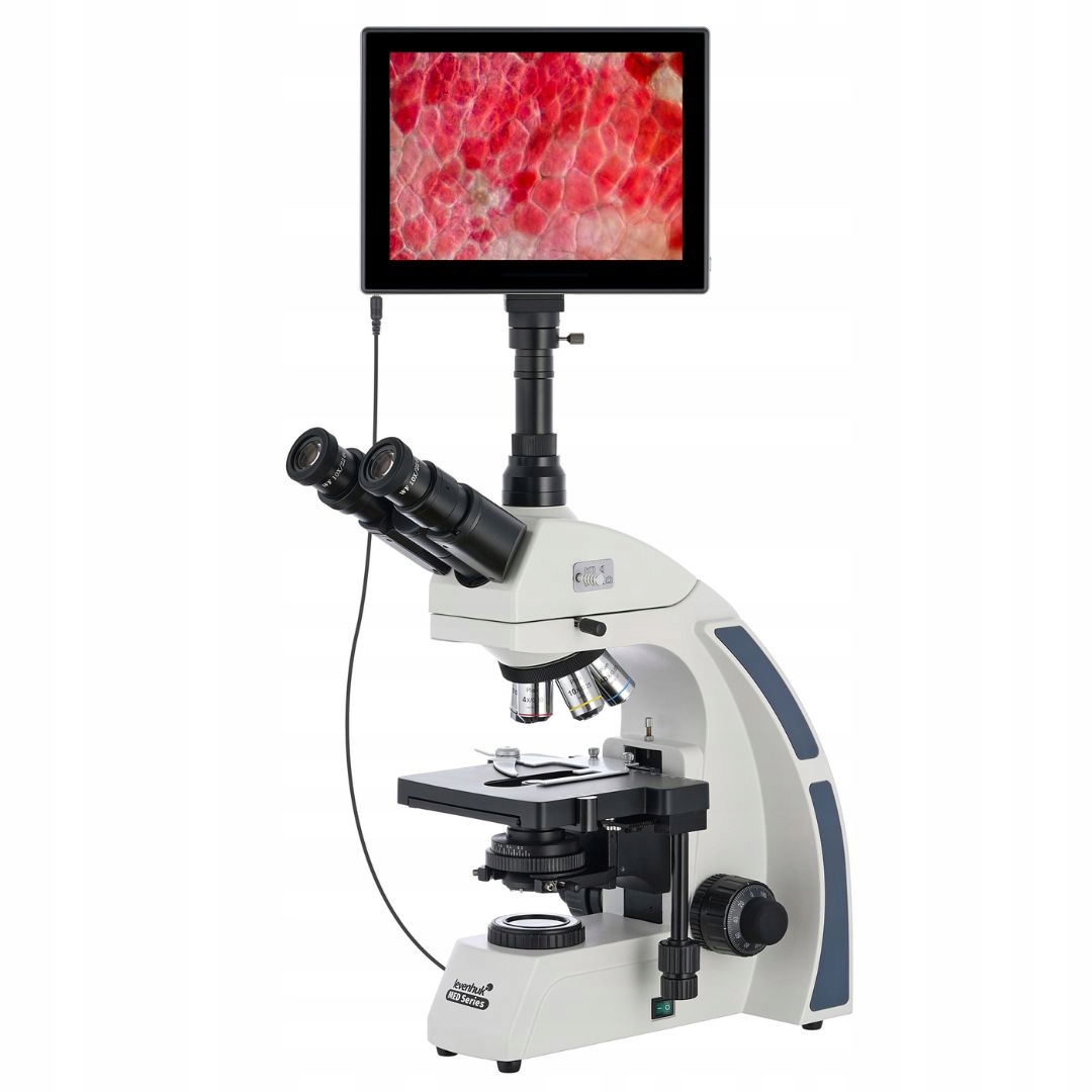 Trójokularowy mikroskop cyfrowy Levenhuk Med D40T LCD