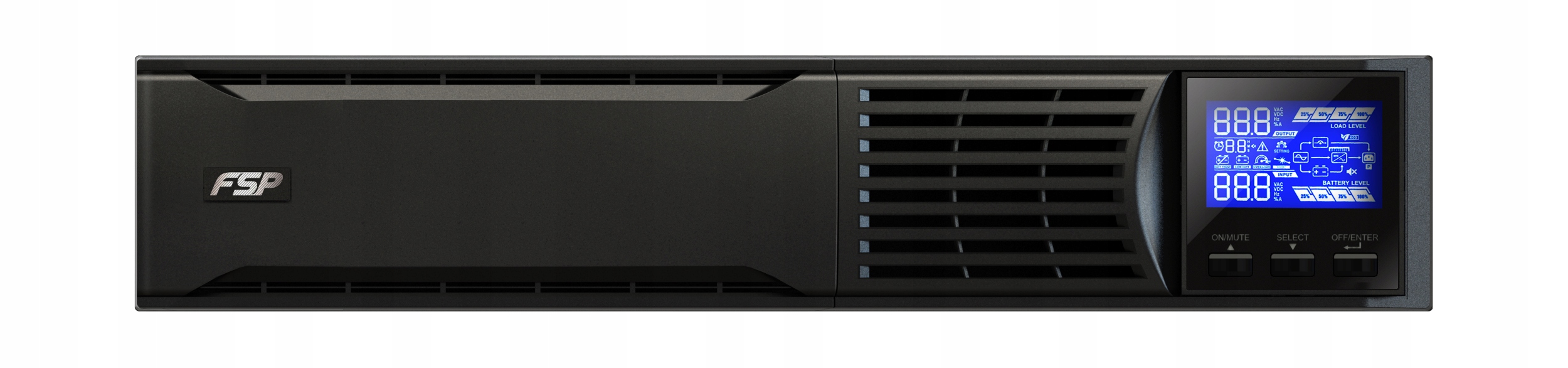 Fsp Ups Champ 3K rack 2U Iec, 3000 VA/2700 W,