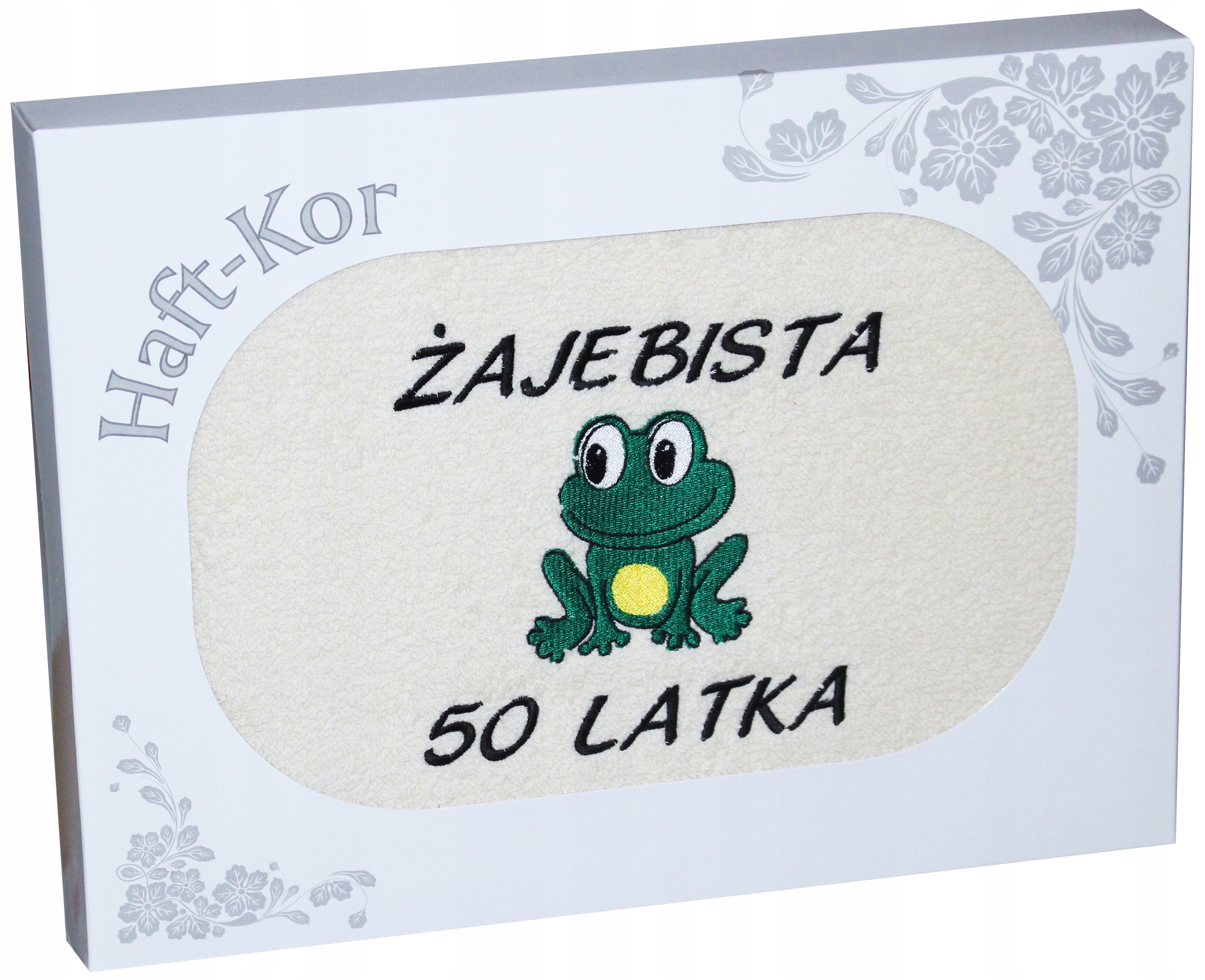 

Ręcznik 70x140 Z Haftem 50 Urodziny