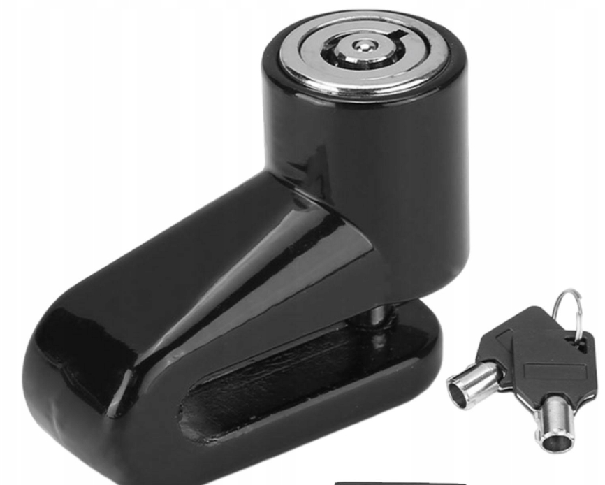 Bike Anti theft Lock Easy to Use Sturdy with Lock Holder Disc Brake Chrom