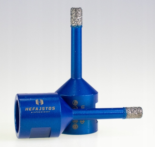 OTWORNICA DIAMENTOWA DO GRESU CERAMIKI PŁYTEK 6MM M14 HEFAJSTOS