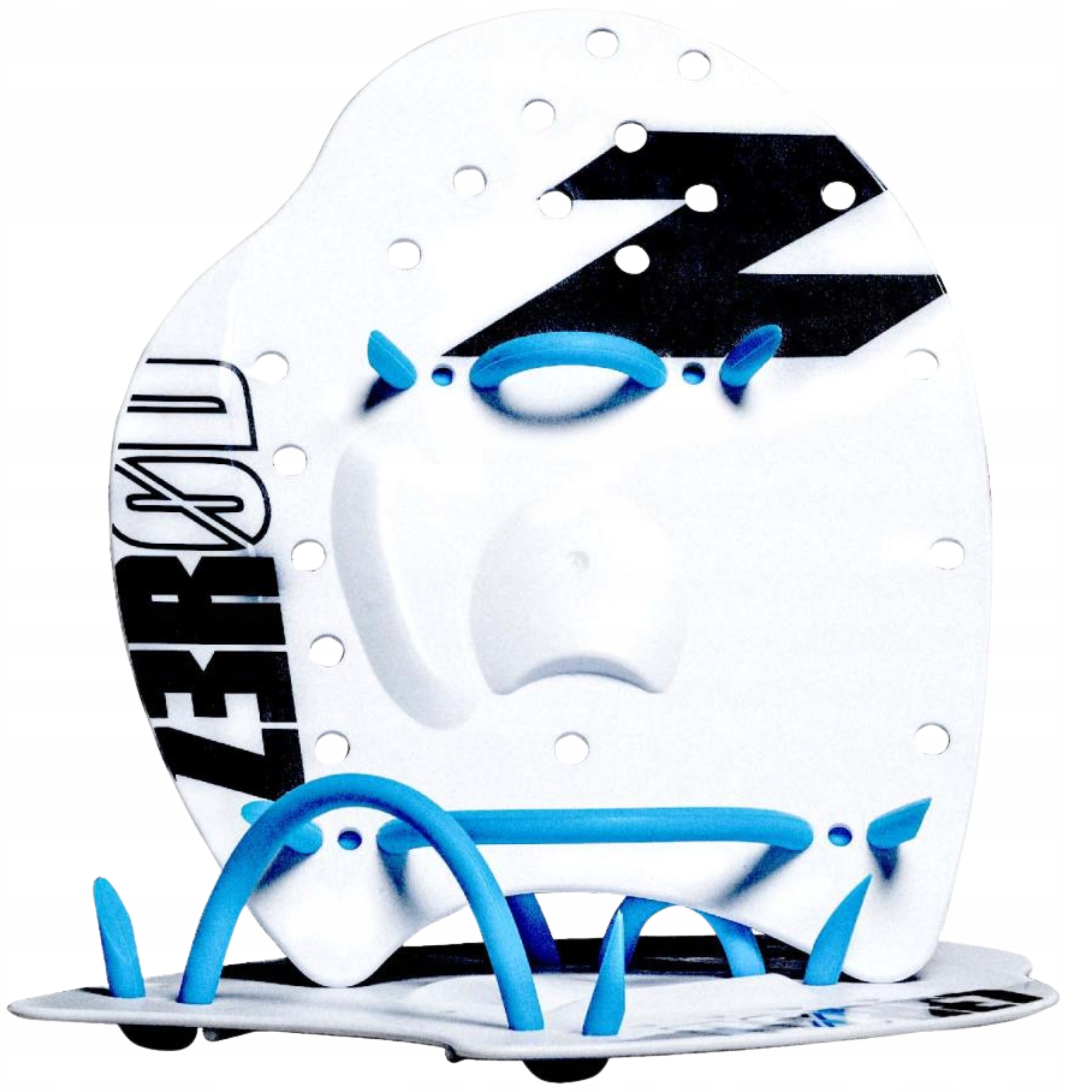 Treningowe Wiosełka Pływackie na Dłonie Zerod Swimming Hand Paddles Białe L