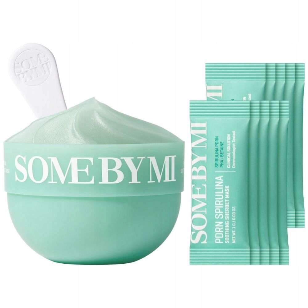 Some By Mi Pdrn Spirulina chladivá pleťová maska 10 ks