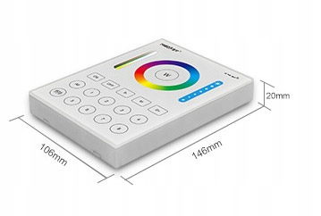 PANEL 8 - Strefowy MILIGHT RGB RGBW RGB+CCT B8 Marka AKB-Poland