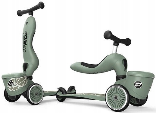 Scootandride Highwaykick 1 Lifestyle 2w1 Jeździk i hulajnoga z zamykanym sc