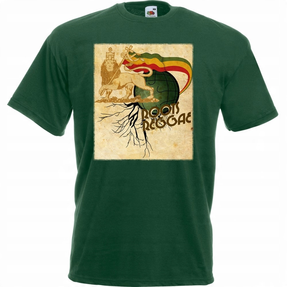 

Koszulka z nadrukiem roots reggae rasta XXL butel