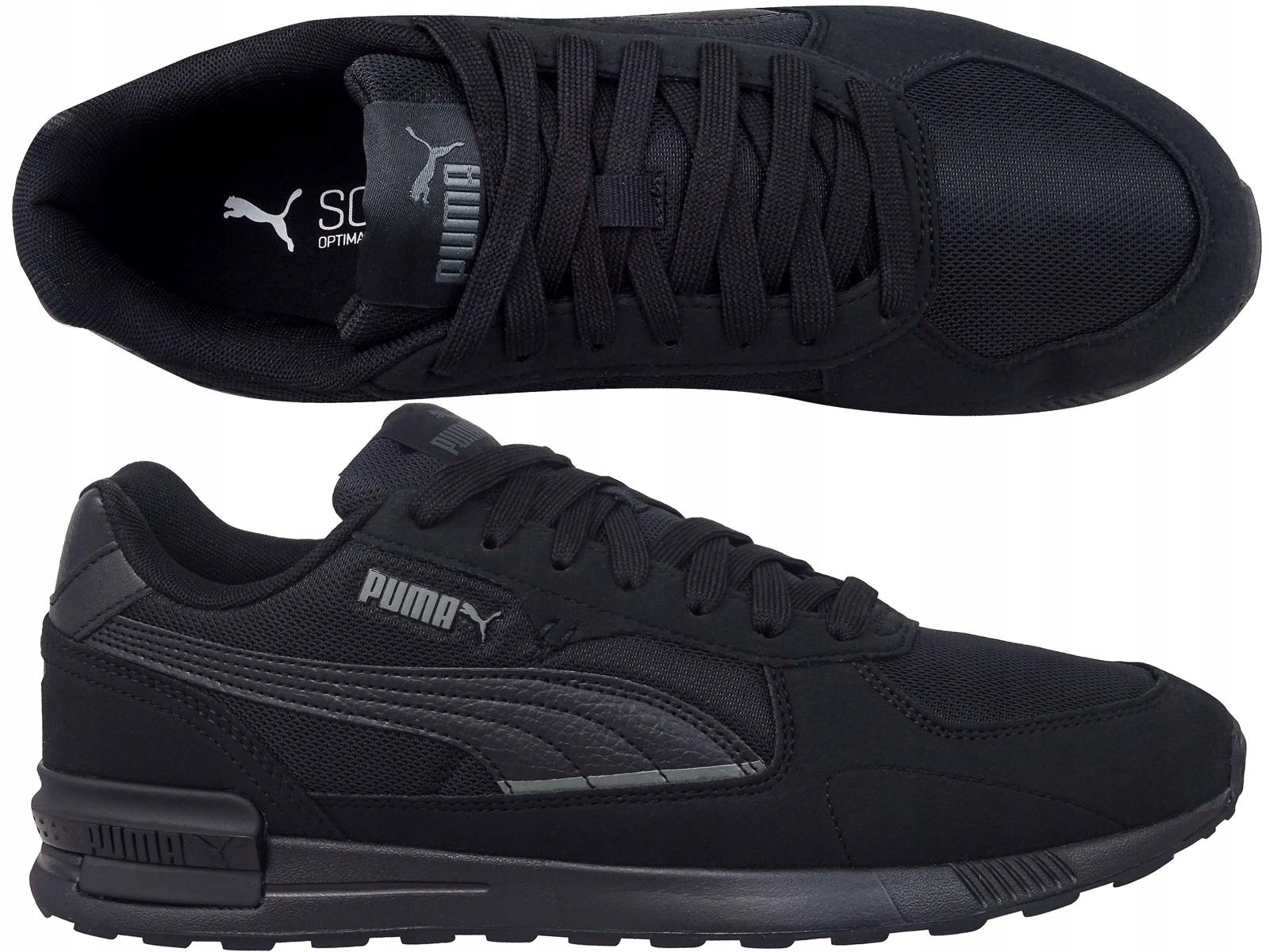

Puma Graviton Buty Męskie Sneakersy Czarne Lekkie
