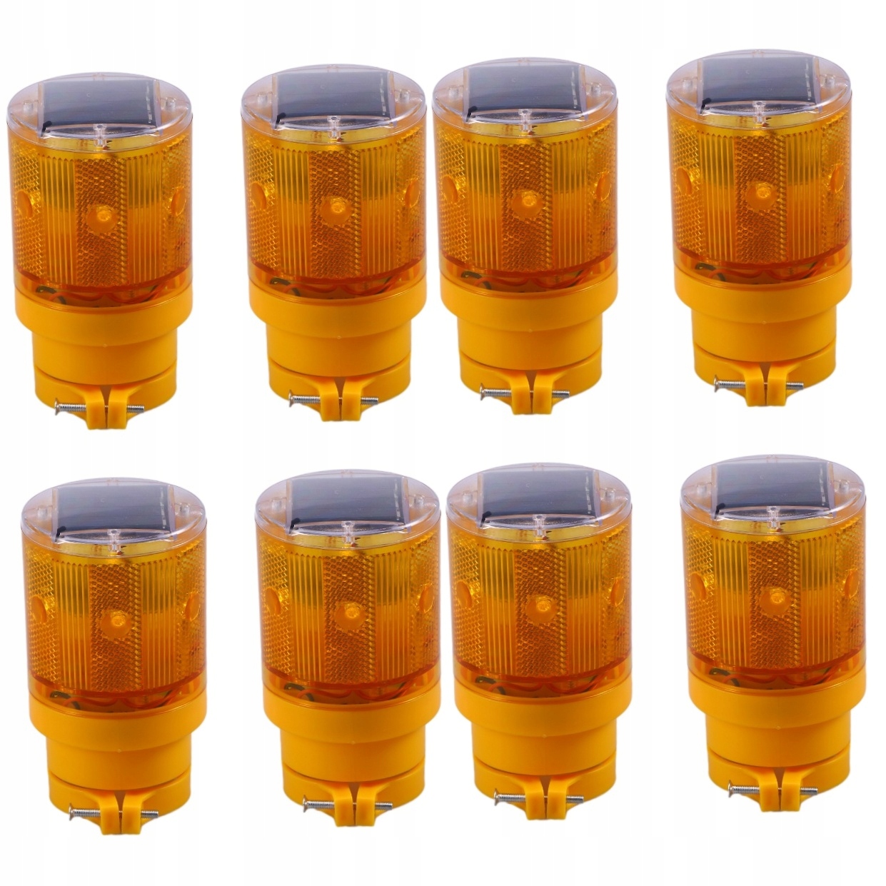 LAMPA OSTRZEGAWCZA ZEWNĘTRZNA 8 SZT