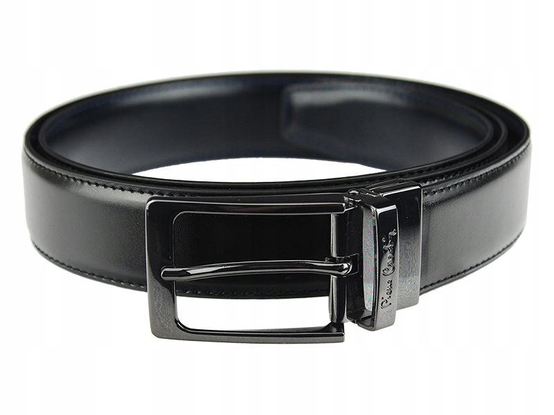 

Pierre Cardin pasek FWJX5 Double Black-blue 130