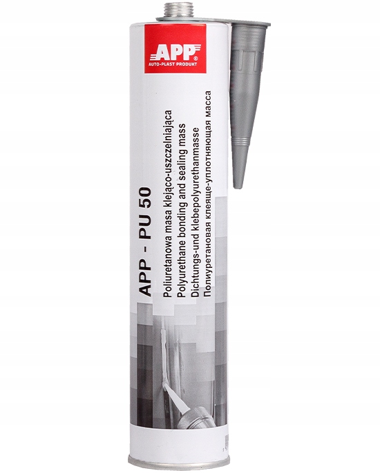 

App PU50 poliuretanowa masa klejąco Szara 310ml