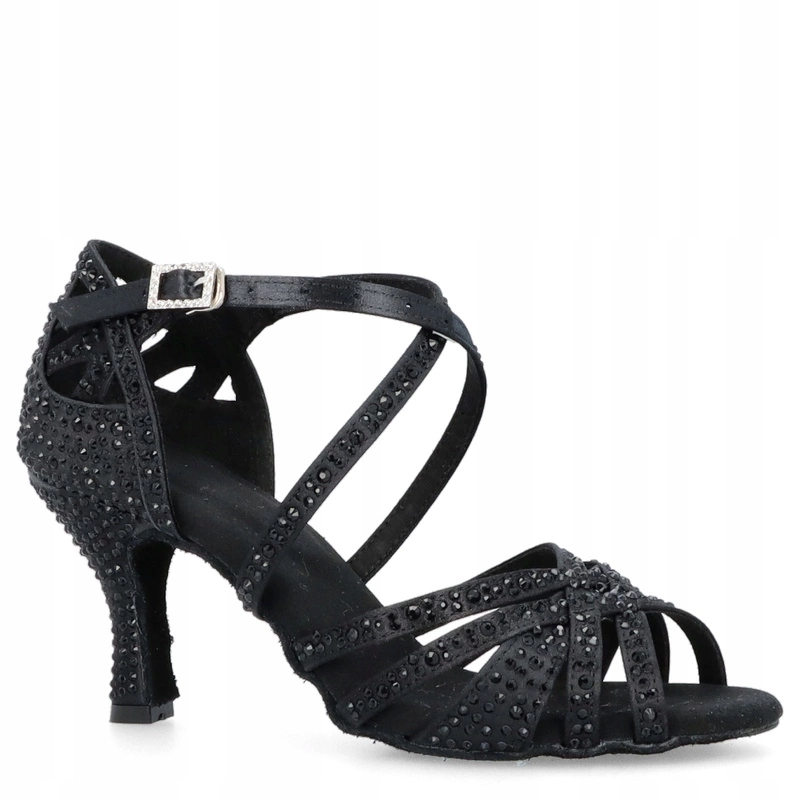 Profesionální elastické taneční boty Tymoteo D8 Černé 37