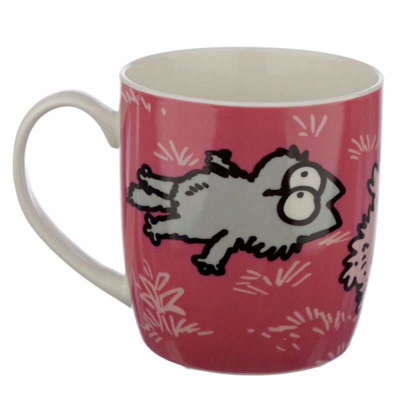 

Kubek porcelanowy Simon's Cat różowy