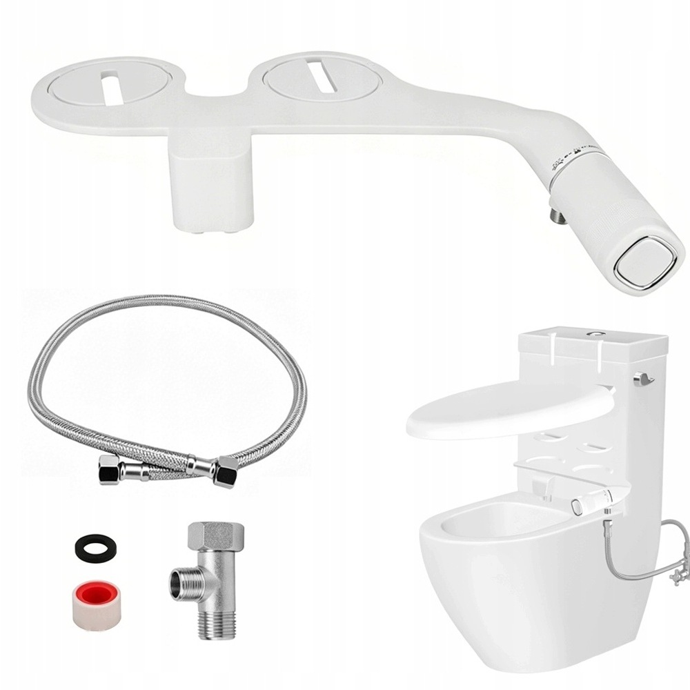 Bidetová Vložka Na Záchod, Nástavec Na Bidet, Smart Bidet, Tryska, Sada Wc