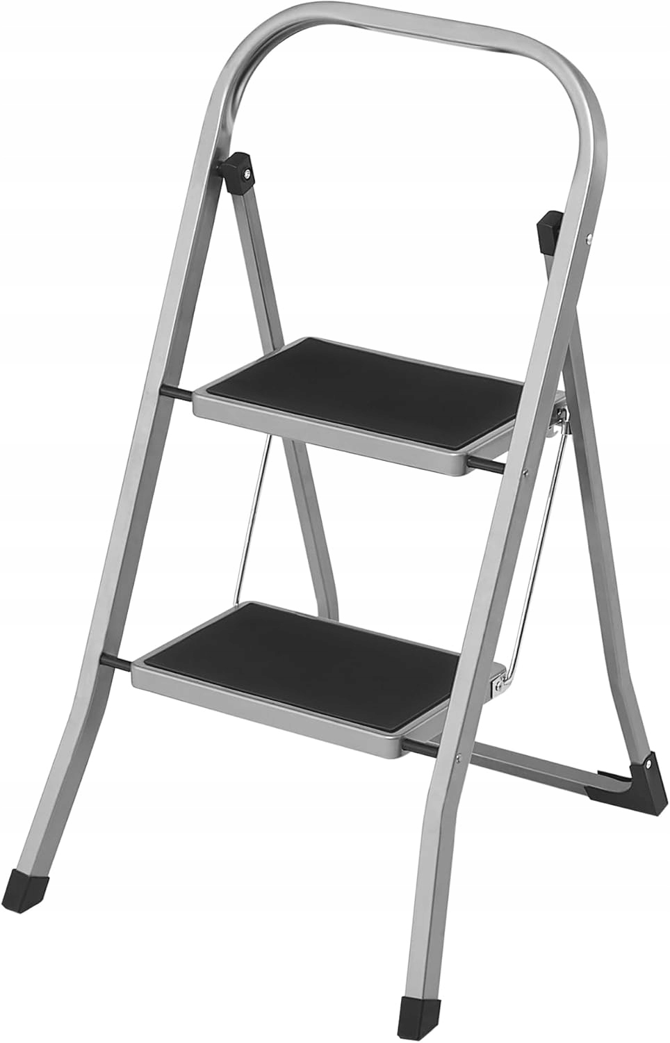Štaflový Žebřík , 2stupňový žebřík , skládací, bezpečnostní do 150 kg