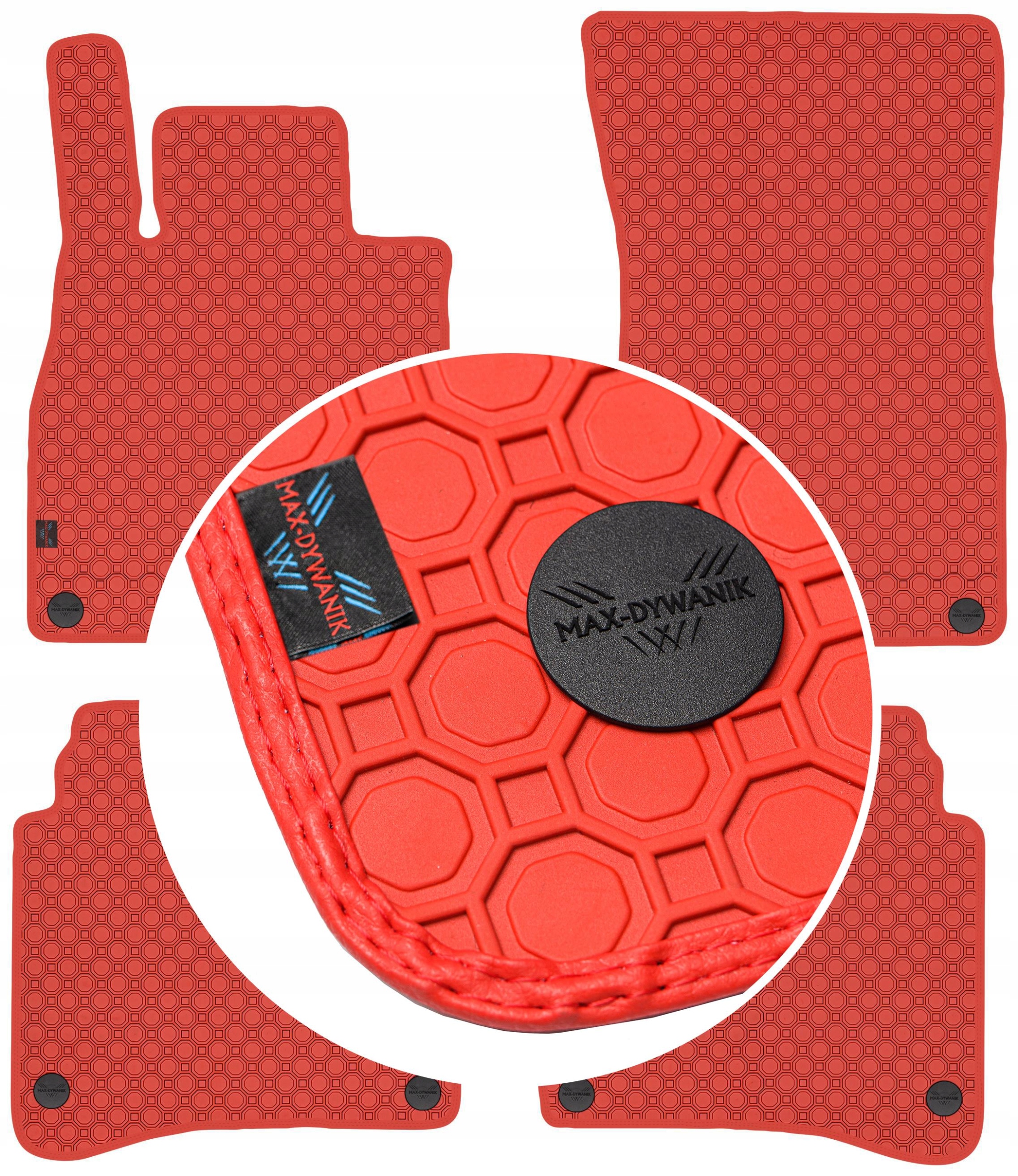 S-Klasa W222 Long 2013-2020 Koberce Červené