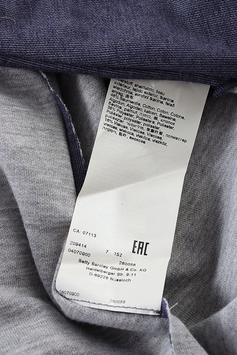 BETTY BARCLAY MARYNARKA NARZUTKA CIENKA 42 XL Rodzaj inny