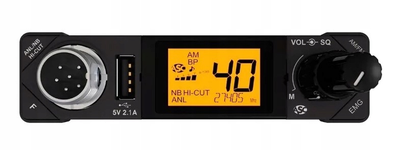 CB Radio President BILL ASC AM / FM багатобарвний